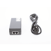 inyector hi poe 60 w gigabit / alimenta equipos poe 802.3 af hasta 15w poe at hasta 30w poe bt hasta 60w / instalación para interior / alcance de hasta 100 metros / plug and play / no se necesita configurar