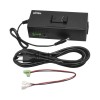 inyector poe industrial / con ups no break / cuenta con 2 puertos gigabit (1 poe 24/48v pasivo) / salida dc 12v