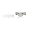 switch cctv poe para exterior / no administrable / poe entrada 802.3 bt hasta 60w / 1 puerto poe salida 24v pasivo hasta 12w / 3 puertos poe 802.3 at hasta 30w / ideal para aplicaciones cctv con enlaces inalámbricos