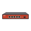 controlador solar de 15a con switch poe / 1 puertos gigabit poe 802.3 bt / 2 puertos poe 802.3 af/at / 2 puertos poe pasivo 24/48 vcc / 1 puerto sfp / no administrable