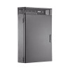 gabinete de montaje en pared trueedge™, con 3 ur para equipo activo y 3 ur para paneles de parcheo, fabricado en acero, color negro