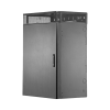 gabinete de montaje en pared trueedge™, con 9 ur para equipo activo y 9 ur para paneles de parcheo, fabricado en acero, color negro