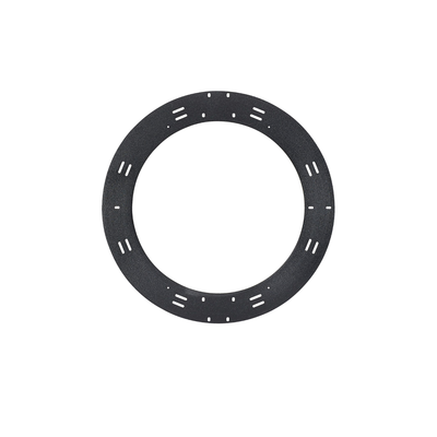 raqueta de almacenamiento y gestión de holgura para cables, de 24 in de diámetro, instalación en pared o en rack, incluye 8 cintas de contacto de 12 in, color negro raqueta de almacenamiento y gestión de holgura para cables, de 24 in de diámetro, instalación en pared o en rack, incluye 8 cintas de contacto de 12 in, color negro