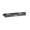 organizador de cables horizontal patchlink, sencillo (solo frontal), para rack de 19in, 1ur