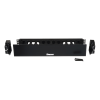 organizador de cables horizontal patchlink, sencillo (solo frontal), con tapa extendida, para rack de 19in, 2ur