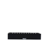organizador de cables horizontal patchlink, sencillo (solo frontal), con tapa extendida, para rack de 19in, 2ur