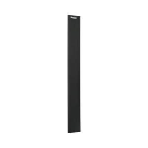 tapa de repuesto, para organizadores verticales panduit wmpv*, de pvc, 22.5 ur, color negro