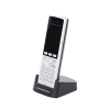 teléfono wifi portátil empresarial con 2 lineas y cuentas sip, bluetooth y botón push to talk