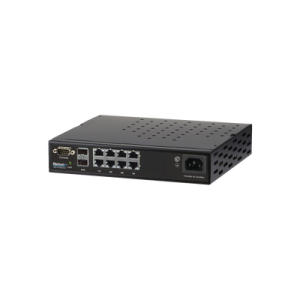 switch wisp poe administrable de 8 puertos gigabit + 2 sfp, 250w, entrada de 110 120 vca y 210 230 vca