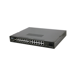 switch wisp poe administrable de 26 puertos (24 poe gigabit + 2 sfp) 400w, entrada de 110/220 vca