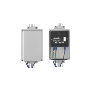 kit switch wisp poe pasivo 6 puertos gigabit, entrada poe 37 53 vcc + gabinete para exterior ip65