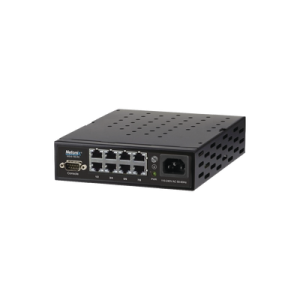 switch wisp poe administrable de 8 puertos gigabit, entrada de 110 120 vca