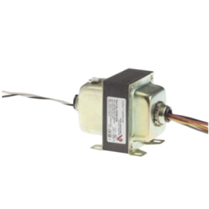 transfromador de coriente 120/208/240 vac a 24 vac , con fusible , 40 va