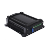 sirena vehicular de 100w de potencia con controlador unimando, micrófono, control de tonos y patrones de destello de barras de luces serie x67 / x75