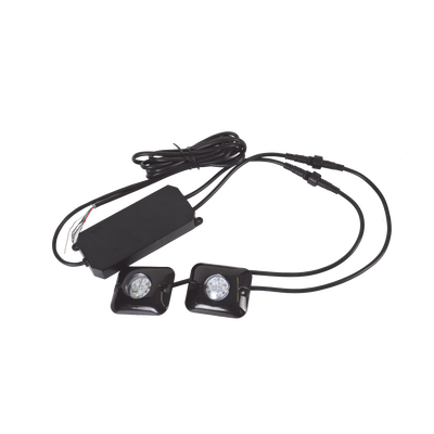 estrobos ocultos de 12 led cada una, color rojo/azul, ideales para vehículos encubierto estrobos ocultos de 12 led cada una, color rojo/azul, ideales para vehículos encubierto