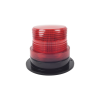 burbuja brillante de larga vida Útil, con 8 leds color rojo, domo rojo, 12vcd
