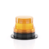 burbuja brillante de larga vida Útil, con 8 leds color ambar, domo ambar, 110 vca