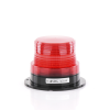 burbuja brillante de larga vida Útil, con 8 leds color rojo, domo rojo, 110 vca