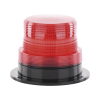 burbuja brillante de larga vida Útil, con 8 leds color rojo, domo rojo, 110 vca