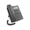 teléfono ip empresarial para 2 lineas sip con pantalla lcd 128 x 48 px y conferencia de 3 vías