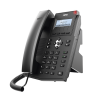teléfono ip empresarial para 2 lineas sip con pantalla lcd, puertos gigabit, códec opus, conferencia de 3 vías, poe.