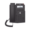 teléfono ip empresarial para 2 lineas sip con pantalla lcd, códec opus, conferencia de 3 vías, poe.
