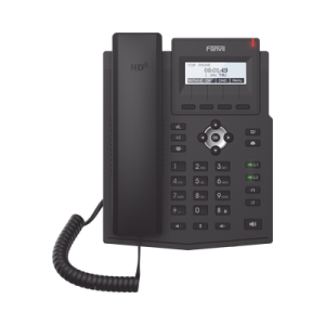 teléfono ip empresarial para 2 lineas sip con pantalla lcd, códec opus, conferencia de 3 vías, poe.