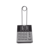 teléfono ip para call center para 2 lineas sip con soporte para diadema, pantalla lcd de 2.8 pulgadas a color, poe