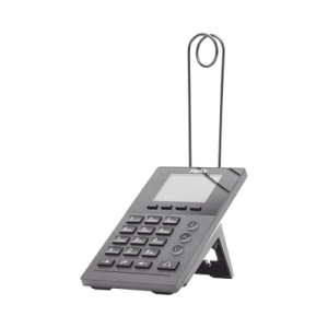 teléfono ip para call center para 2 lineas sip con soporte para diadema, pantalla lcd de 2.8 pulgadas a color, poe