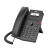 teléfono ip empresarial para 2 lineas sip con pantalla lcd, puertos gigabit, códec opus, conferencia de 6 vías, poe.