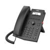 teléfono ip empresarial para 2 lineas sip con pantalla lcd, códec opus, conferencia de 3 vías, poe.