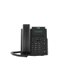 teléfono ip empresarial para 2 lineas sip con pantalla lcd, códec opus, conferencia de 3 vías, poe.