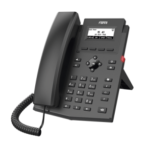 teléfono ip wifi empresarial para 2 líneas sip con pantalla lcd, códec opus, conferencia de 6 vías.