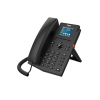 teléfono 2 hilos para switch pn8 y pn24 /empresarial para 4 líneas sip con pantalla lcd de 2.4 pulgadas a color, opus y conferencia de 6 vías, poe.