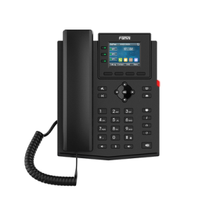 teléfono 2 hilos para switch pn8 y pn24 /empresarial para 4 líneas sip con pantalla lcd de 2.4 pulgadas a color, opus y conferencia de 6 vías, poe.