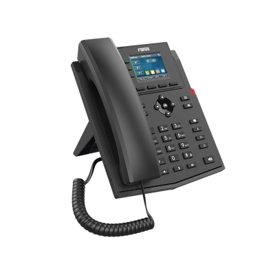 teléfono ip empresarial para 4 líneas sip con pantalla lcd de 2.4 pulgadas a color, opus y conferencia de 3 vías, poe. teléfono ip empresarial para 4 líneas sip con pantalla lcd de 2.4 pulgadas a color, opus y conferencia de 3 vías, poe.