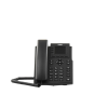 teléfono ip empresarial para 4 líneas sip con pantalla lcd de 2.4 pulgadas a color, opus y conferencia de 3 vías, poe.