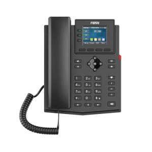 teléfono ip wi fi empresarial para 4 líneas sip con pantalla lcd de 2.4 pulgadas a color, opus y conferencia de 3 vías, poe.