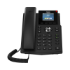 teléfono ip empresarial para 4 líneas sip con pantalla lcd de 2.4 pulgadas a color, opus y conferencia de 6 participantes, poe.