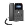 teléfono ip empresarial para 4 líneas sip con pantalla lcd de 2.4 pulgadas a color, opus y conferencia de 3 vías, poe.