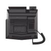 teléfono ip empresarial con estándares europeos, 12 lineas sip con pantalla a color, 30 teclas dss/blf, puertos gigabit, ipv6, opus , poe/dc
