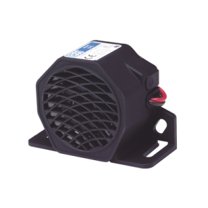 alarma de reversa vehicular, 12 24 vcc, 107 dba