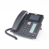 teléfono ip empresarial para 16 lineas sip con 2 pantallas lcd a color, 8 teclas blf/dss y conferencia de 3 vías, poe