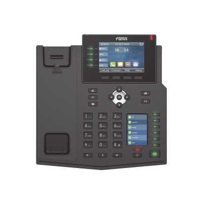 teléfono ip empresarial con estándares europeos, 16 líneas sip con pantalla lcd a color 3.5", 30 teclas dss/blf, puertos gigabit, ipv6, opus y conferencia de 3 vías, poe/dc teléfono ip empresarial con estándares europeos, 16 líneas sip con pantalla lcd a color 3.5", 30 teclas dss/blf, puertos gigabit, ipv6, opus y conferencia de 3 vías, poe/dc