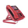 teléfono ip empresarial con estándares europeos, 16 lineas sip con pantalla lcd de 3.5" a color, 6 teclas dss/blf, puertos gigabit, ipv6, opus y conferencia de 3 vías, poe/dc (incluye fuente).
