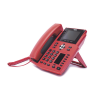 teléfono ip empresarial con estándares europeos, 16 lineas sip con pantalla lcd de 3.5" a color, 6 teclas dss/blf, puertos gigabit, ipv6, opus y conferencia de 3 vías, poe/dc (incluye fuente).