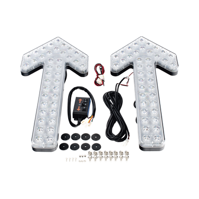 flechas directoras de tráfico led de 24 pulgadas en color ámbar con 240 led flechas directoras de tráfico led de 24 pulgadas en color ámbar con 240 led