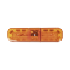 barra de luces de 47" con 88 leds de alta potencia, color ámbar, ideal para equipar unidades de seguridad privada, minería e industria