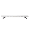 barra de luces de 47" rojo/azul, 88 led, con control de tráfico en color ámbar, ideal para equipar unidades de seguridad publica