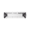 barra de luces de 47" rojo/azul, 88 led, con control de tráfico en color ámbar, ideal para equipar unidades de seguridad publica